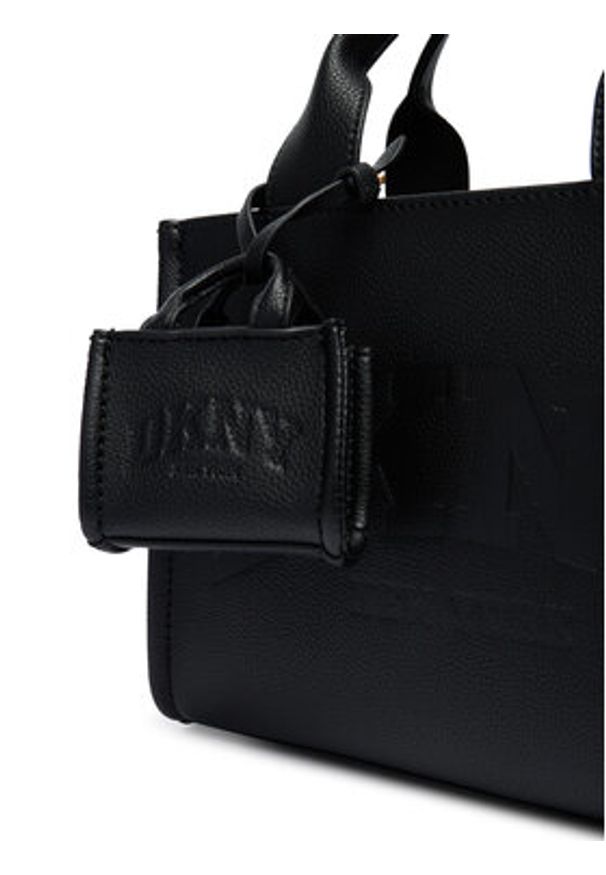 DKNY Torebka R53AAC80 Czarny. Kolor: czarny. Materiał: skórzane