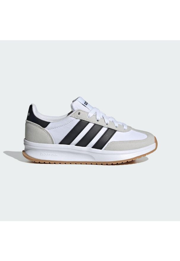 Adidas - Buty Run 70s 2.0 Kids. Kolor: czarny, szary, biały, wielokolorowy. Materiał: materiał. Styl: sportowy. Sport: bieganie