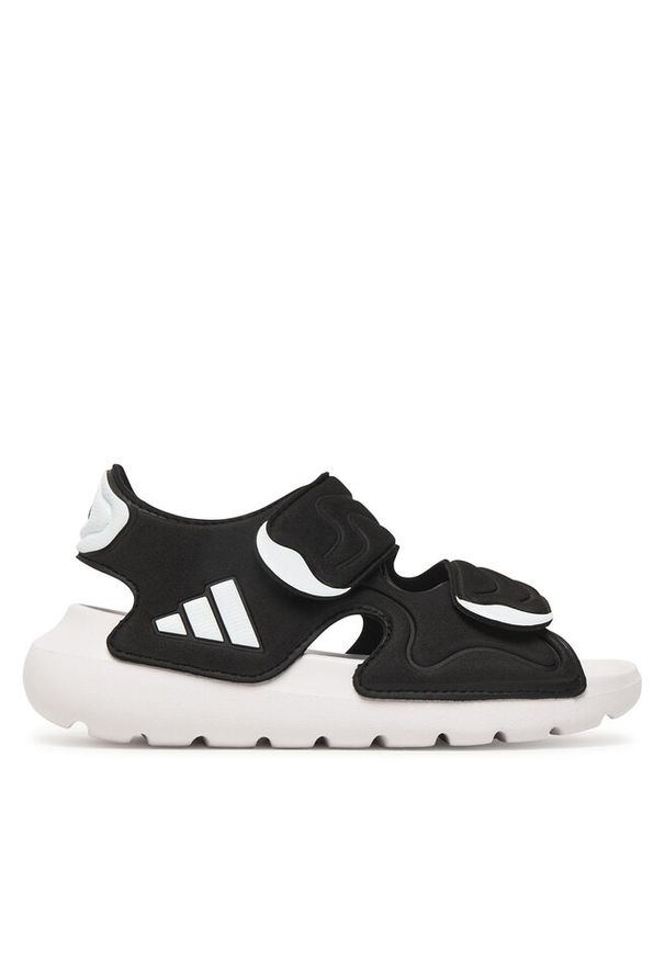 Adidas - Sandały adidas. Kolor: czarny
