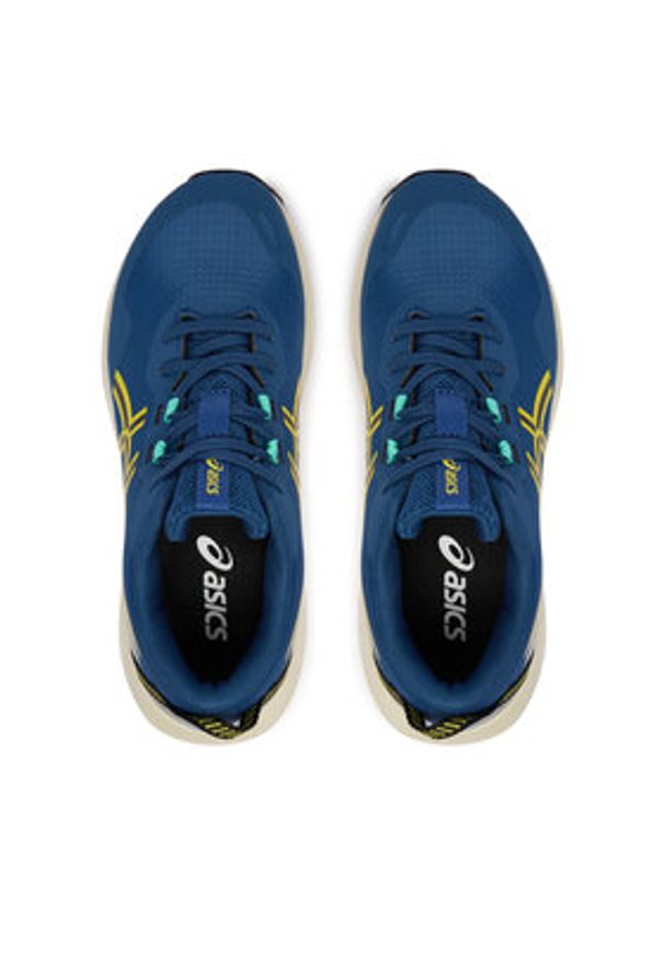 Asics Buty do biegania Pre Venture 11 Gs 1014A378 Granatowy. Kolor: niebieski. Materiał: mesh
