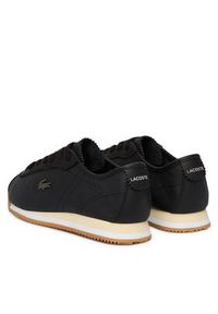 Lacoste Sneakersy Club-Low 51SFA0024 Czarny. Kolor: czarny. Materiał: skóra #5