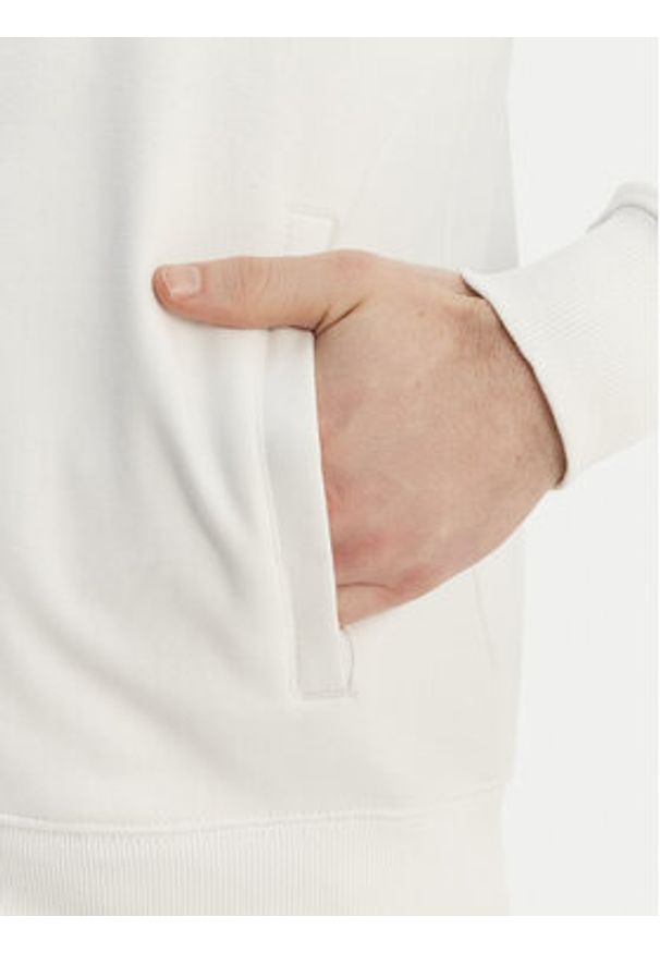 TOMMY HILFIGER - Tommy Hilfiger Bluza Embro MW0MW42466 Biały Regular Fit. Kolor: biały. Materiał: bawełna