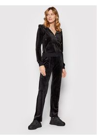 Juicy Couture Spodnie dresowe Del Ray JCAP180 Czarny Regular Fit. Kolor: czarny. Materiał: syntetyk #3