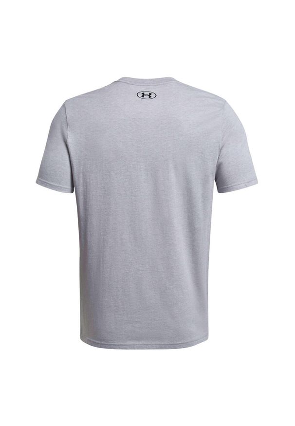 Under Armour - T-shirt Męski Logo 1382911 432. Kolor: szary