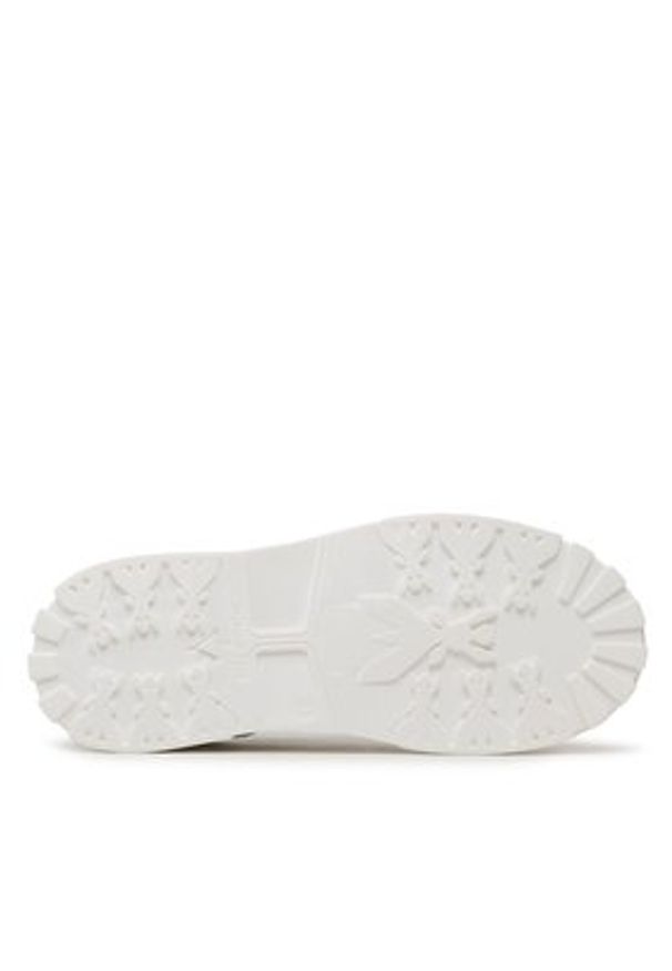 Patrizia Pepe Sneakersy 2Z0008/L011-W338 Biały. Kolor: biały. Materiał: skóra