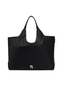 Karl Lagerfeld - KARL LAGERFELD Torebka A3W30115 Czarny. Kolor: czarny. Materiał: skórzane