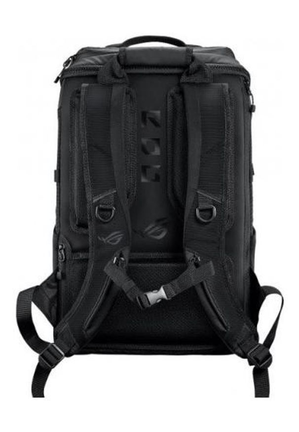 ASUS - Plecak Asus ROG Ranger BP2701 czarny. Kolor: czarny. Materiał: lycra, poliester. Wzór: paski, napisy. Styl: casual