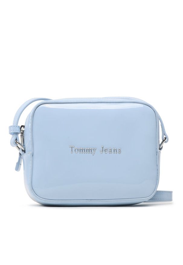 Tommy Jeans Torebka Tjw Must Camera Bag AW0AW14955 Błękitny. Kolor: niebieski. Materiał: skórzane