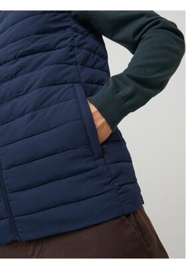 Jack & Jones - Jack&Jones Kamizelka Recycle 12211132 Granatowy Regular Fit. Kolor: niebieski. Materiał: syntetyk