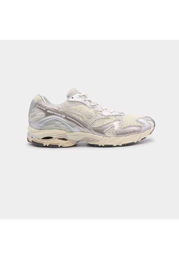 Buty męskie Mizuno Wave Rider 10 mizuno snow white/white sand/nimbus cloud. Kolor: żółty. Model: Mizuno Wave