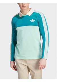 Adidas - adidas Polo IP6991 Zielony. Typ kołnierza: polo. Kolor: zielony. Materiał: syntetyk