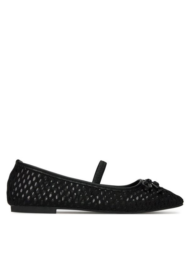 DeeZee Baleriny 9-11-A Czarny. Kolor: czarny. Materiał: materiał