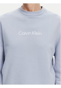 Calvin Klein Bluza Hero Logo K20K205450 Błękitny Regular Fit. Kolor: niebieski. Materiał: bawełna #3