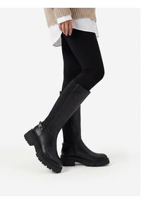 Nine West Kozaki CEO-MUNA-01 Czarny. Kolor: czarny. Materiał: materiał #7