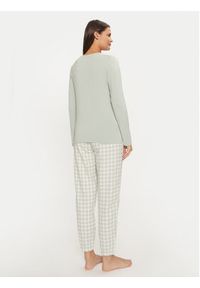 SELMARK - Selmark Piżama P9173 Zielony Relaxed Fit. Kolor: zielony. Materiał: bawełna #3
