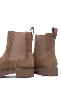 Lauren Ralph Lauren - LAUREN RALPH LAUREN Sztyblety Allyson 802974477002 Beżowy. Kolor: beżowy. Materiał: zamsz, skóra #2