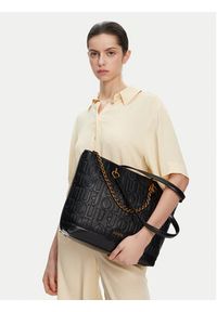 Liu Jo Torebka Ecs M Tote AA5197 E0538 Czarny. Kolor: czarny. Materiał: skórzane