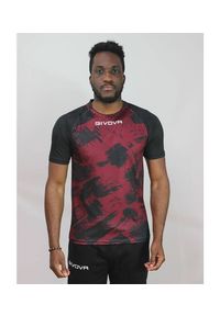 Givova Shirt Art Interlock M/C krótki rękaw 2XS Deep Indigo. Kolor: czerwony, wielokolorowy, czarny, brązowy. Długość rękawa: krótki rękaw. Długość: krótkie. Sport: piłka nożna