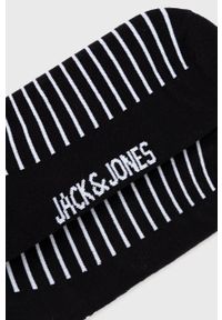 Jack & Jones skarpetki męskie kolor czarny. Kolor: czarny