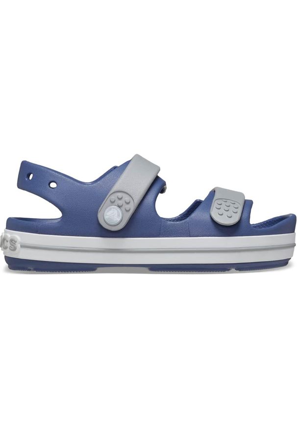 Crocs - Crocband Cruiser. Kolor: biały, wielokolorowy, niebieski, szary