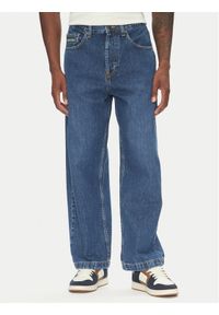DC Jeansy Worker Baggy ADYDP03093 Niebieski Baggy Fit. Kolor: niebieski