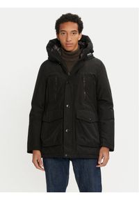 Woolrich Parka Arctic CFWOOU0866MRUT0001 Czarny Regular Fit. Kolor: czarny. Materiał: bawełna