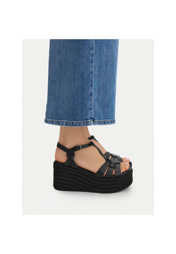 Espadryle Badura. Kolor: czarny