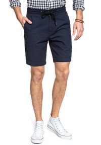 Lee - SPODENKI LEE DRAWSTRING SHORT NEW HERRINGBONE L73UJVMB