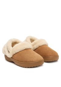 Crocs Klapki Classic Unfurgettable Vegan Suede Clog 212106 Beżowy. Kolor: beżowy. Materiał: skóra, zamsz #5