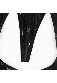 Intica - Komplet bielizny z delikatnym biustonoszem i majtkami Dea. Kolor: czarny. Materiał: materiał, skóra #3