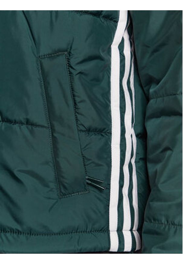 Adidas - adidas Kurtka przejściowa HK5254 Zielony Loose Fit. Kolor: zielony. Materiał: syntetyk