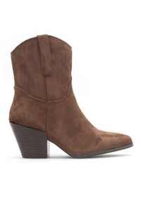Jenny Fairy Kowbojki SISSEL WYL2410-6 Brązowy. Kolor: brązowy. Materiał: materiał #4
