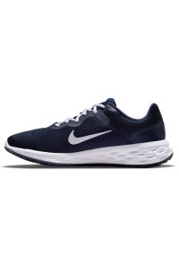 Buty do biegania Nike Revolution 6 Next Nature M DC3728-401 niebieskie. Kolor: niebieski. Materiał: guma. Szerokość cholewki: normalna. Sezon: zima. Model: Nike Revolution. Sport: bieganie