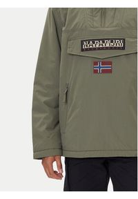 Napapijri Kurtka anorak Rainforest Pocket 2 NP0A4GMD Zielony Regular Fit. Kolor: zielony. Materiał: syntetyk
