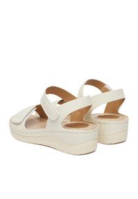 Go Soft Sandały CEO-W23206 Écru. Kolor: kremowy. Materiał: skóra #2