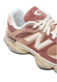 New Balance Sneakersy 9060 V1 U9060EEH Beżowy. Kolor: beżowy. Materiał: zamsz, skóra #6