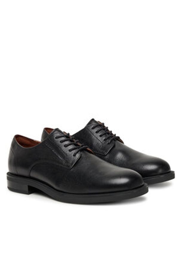 TOMMY HILFIGER - Tommy Hilfiger Półbuty Hilfiger Vogue FM0FM05768 Czarny. Kolor: czarny. Materiał: skóra