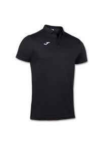 Koszulka polo do tenisa męska Joma Hobby. Typ kołnierza: polo. Kolor: czarny. Sport: tenis #1