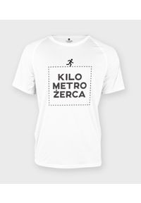 MegaKoszulki - Koszulka męska sportowa Kilometrożerca. Materiał: poliester #1