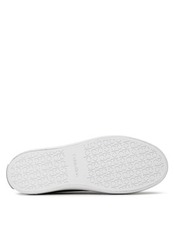 Calvin Klein Sneakersy Vulc Lace Up HW0HW01681 Czarny. Kolor: czarny. Materiał: skóra