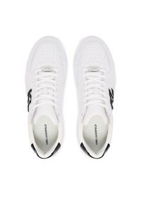 Karl Lagerfeld - KARL LAGERFELD Sneakersy KL53025 Biały. Kolor: biały. Materiał: skóra #3