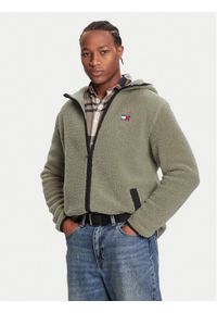 Tommy Jeans Polar DM0DM19224 Zielony Regular Fit. Kolor: zielony. Materiał: syntetyk #1