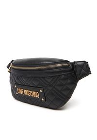 Love Moschino - LOVE MOSCHINO Saszetka nerka JC4003PP0NLA0000 Czarny. Kolor: czarny. Materiał: skóra #3