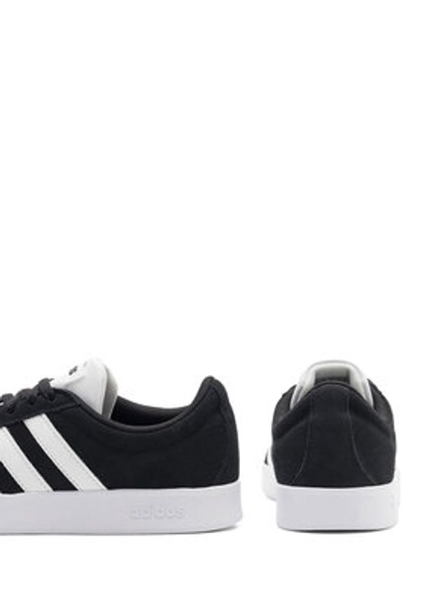 Adidas - adidas Sneakersy VL COURT 2.0 DA9853_ Czarny. Kolor: czarny. Materiał: zamsz, skóra