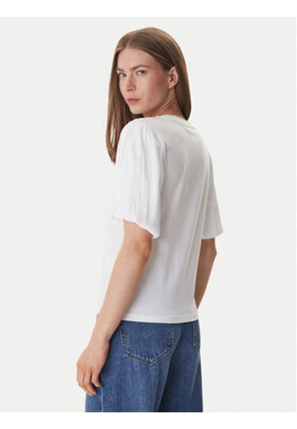 DKNY Bluzka P6BH7ENV Biały Regular Fit. Kolor: biały