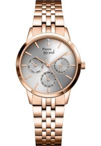 Zegarek damski Pierre Ricaud P21056.9117QF różowe złoto. Kolor: złoty, wielokolorowy, różowy #1
