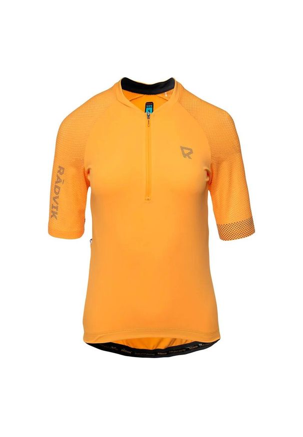 RADVIK - Jersey Damski Steinar. Kolor: pomarańczowy. Materiał: jersey. Sport: turystyka piesza