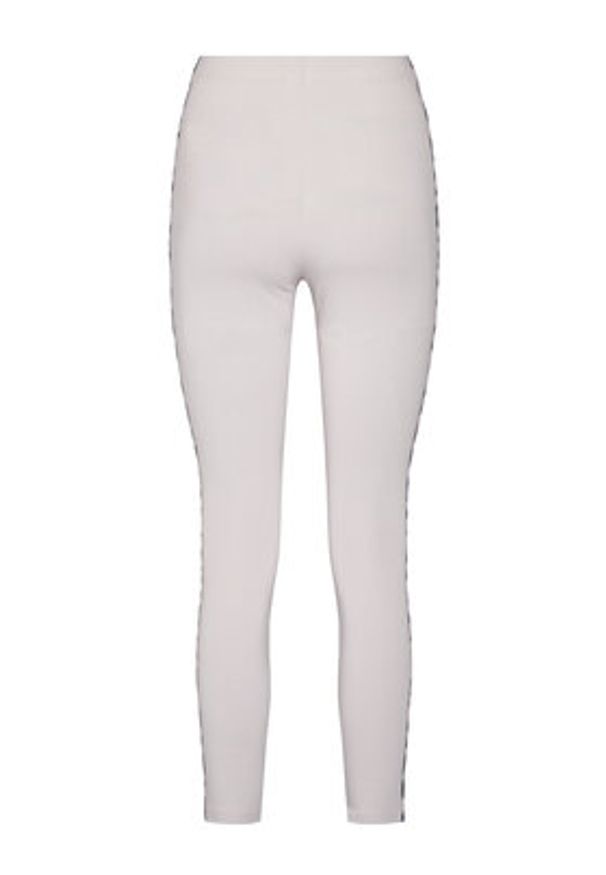 Adidas - adidas Legginsy Seasonal Essentials Leopard Print KC3883 Fioletowy Slim Fit. Kolor: fioletowy. Materiał: bawełna. Wzór: nadruk