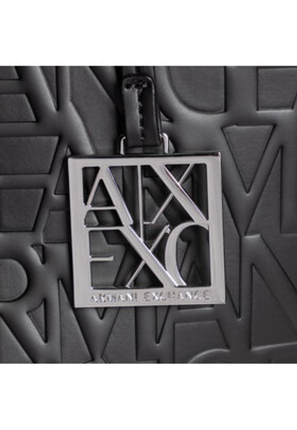 Armani Exchange Torebka 942646 CC793 00020 Czarny. Kolor: czarny. Materiał: skórzane