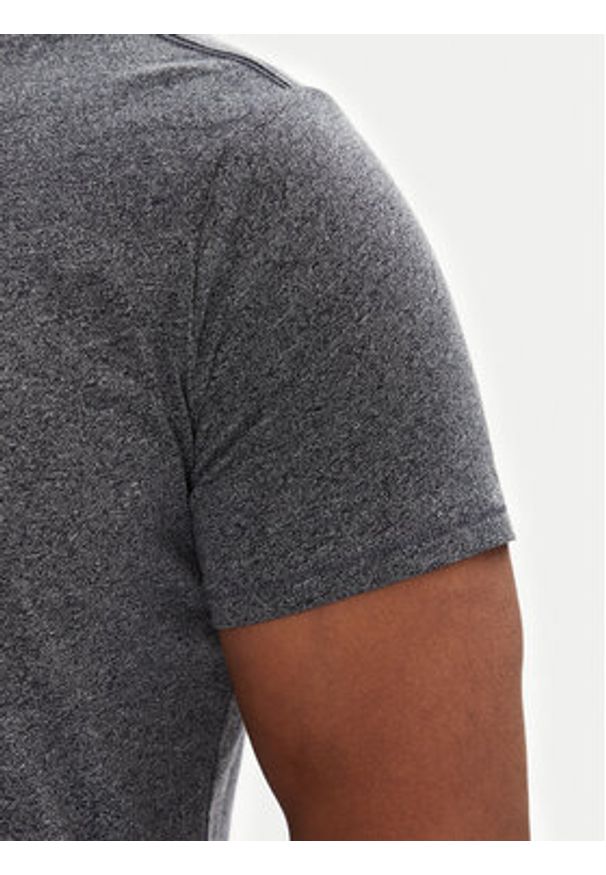 Tommy Jeans T-Shirt Jaspe DM0DM09586 Granatowy Slim Fit. Kolor: niebieski. Materiał: syntetyk